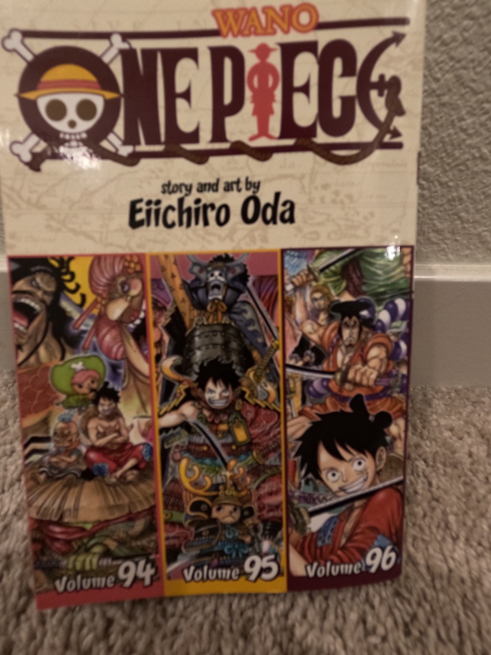 One Piece Wano Volumes 94-96 Manga Set